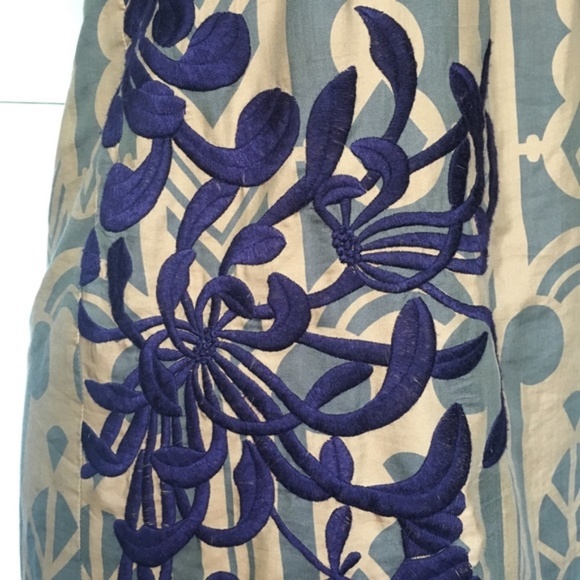 Anthropologie Floreat Guillemot Embroidered Dress - Picture 6 of 7